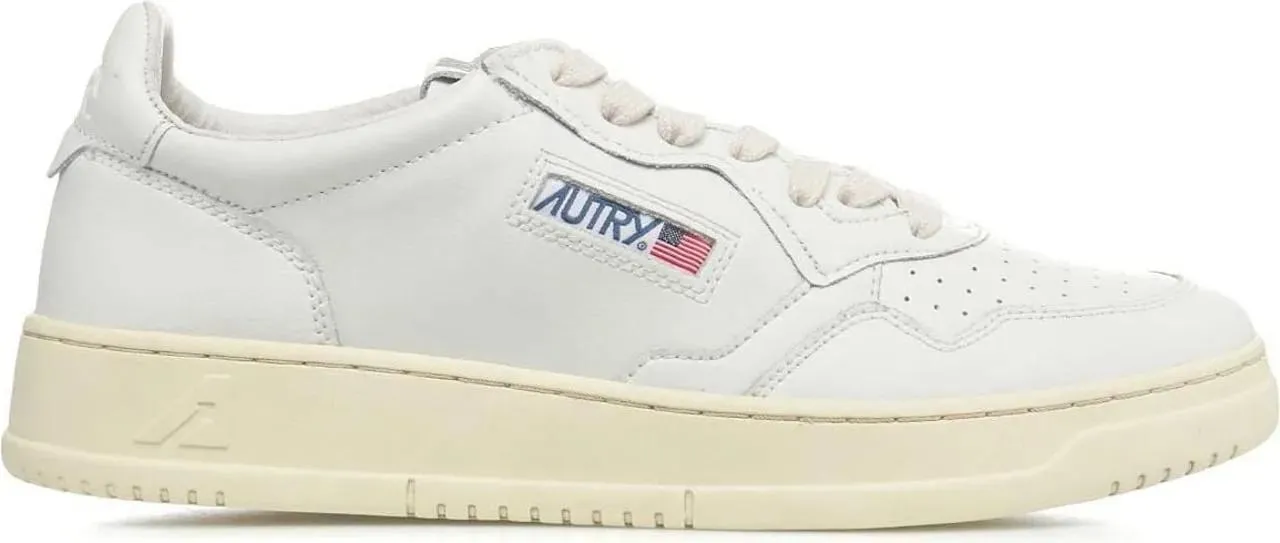   Autry International  Autry 01 Low Man Leat/Leat weiß  Low-Top Sneaker 