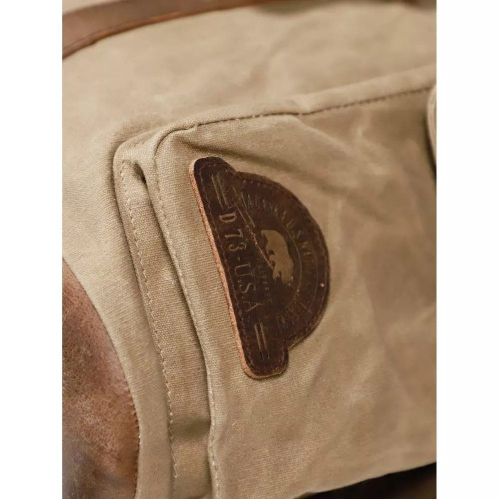 Backpack Daytona 73 Air Canvas Buffalo cognac