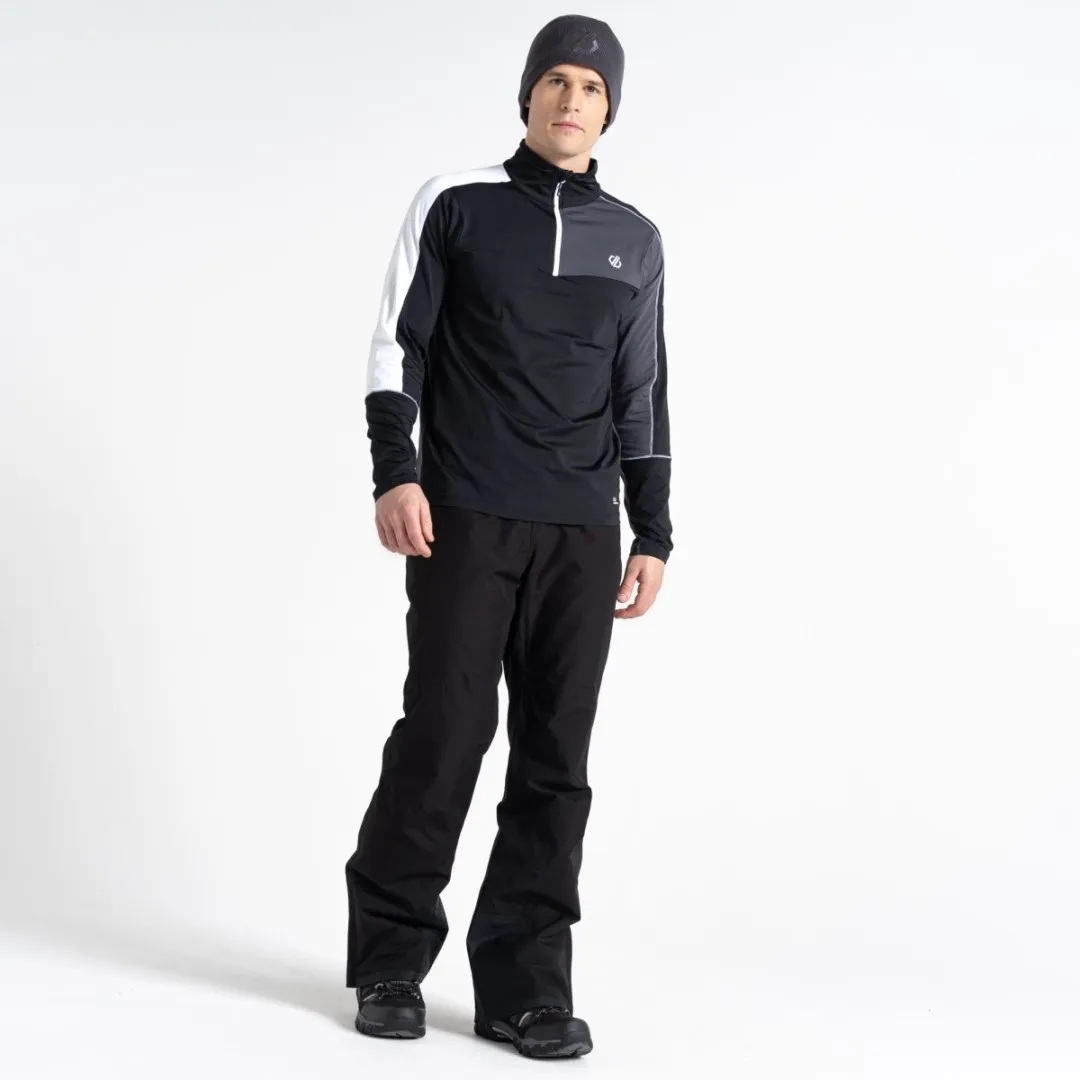 Dare2b DIGNIFY II Herren Funktions-Sweatshirt Schwarz/Grau
