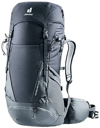 deuter Futura Pro 34 SL Damen Wanderrucksack, Black-graphite