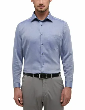 eterna Herren unifarbenes Oxford-Hemd MODERN FIT