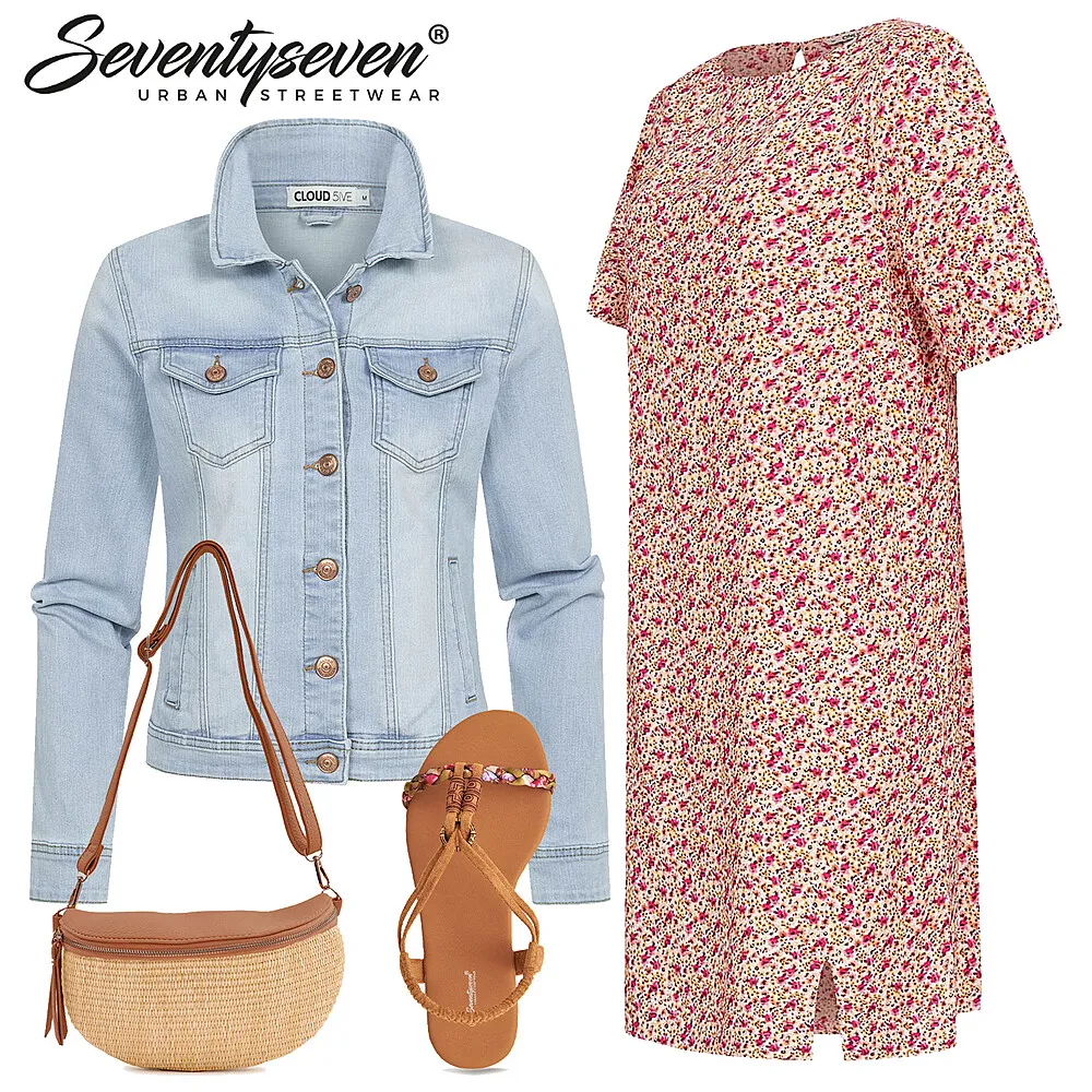 Farbenfroher Blumenzauber Outfit 27752
