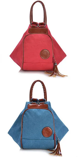 Fashion Multifunctional Canvas Backpack