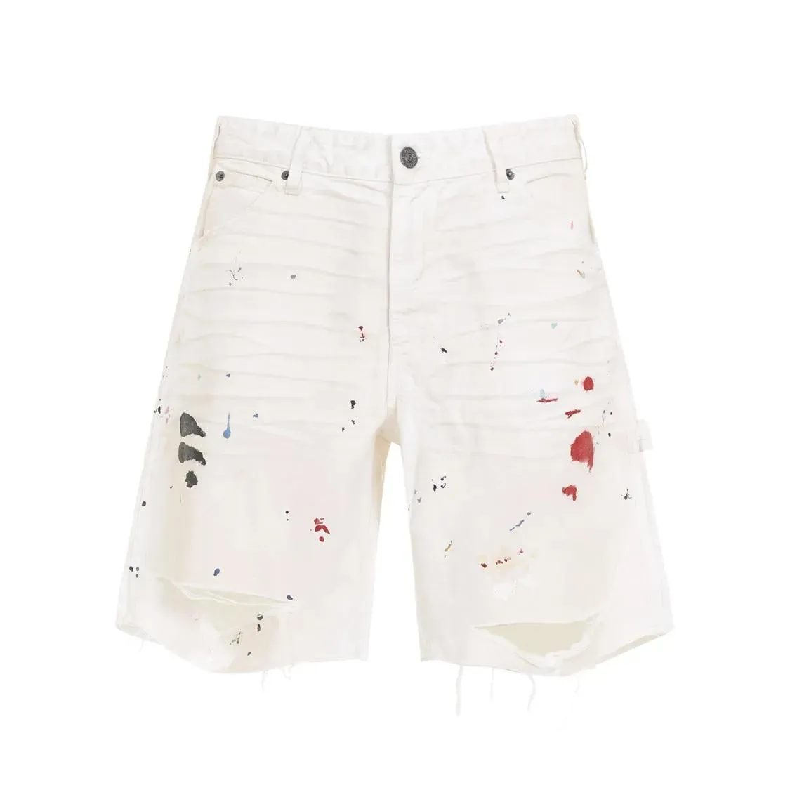   Gallery Dept.  White Cotton Insomnia Short White  Legere Shorts 