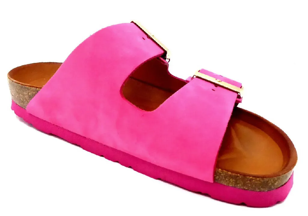 Komfort Sandalen lila/pink