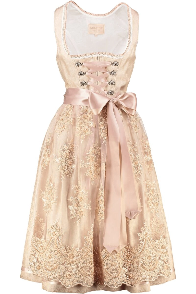 KRÜGER COLLECTION Dirndl natur Paisleymuster Sharon
