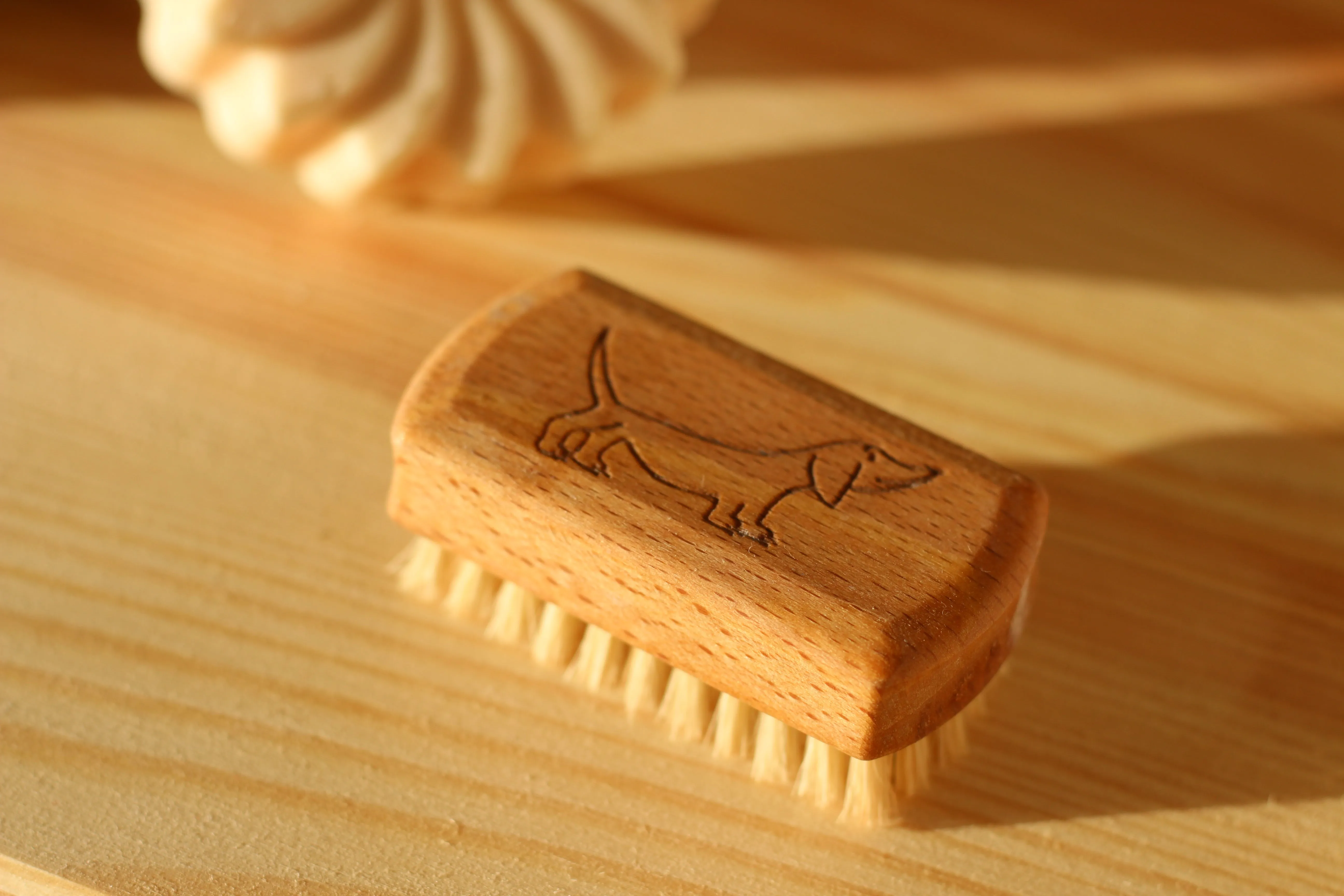 Nagelbürste mit Tiermotiv // Kindernagelbürste