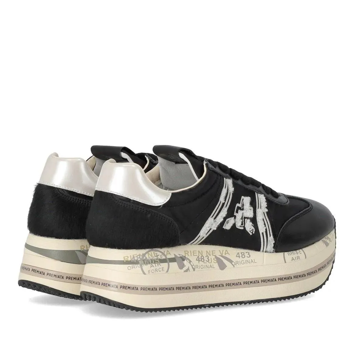   Premiata  PREMIATA BETH 6953 SNEAKER schwarz  Low-Top Sneaker 