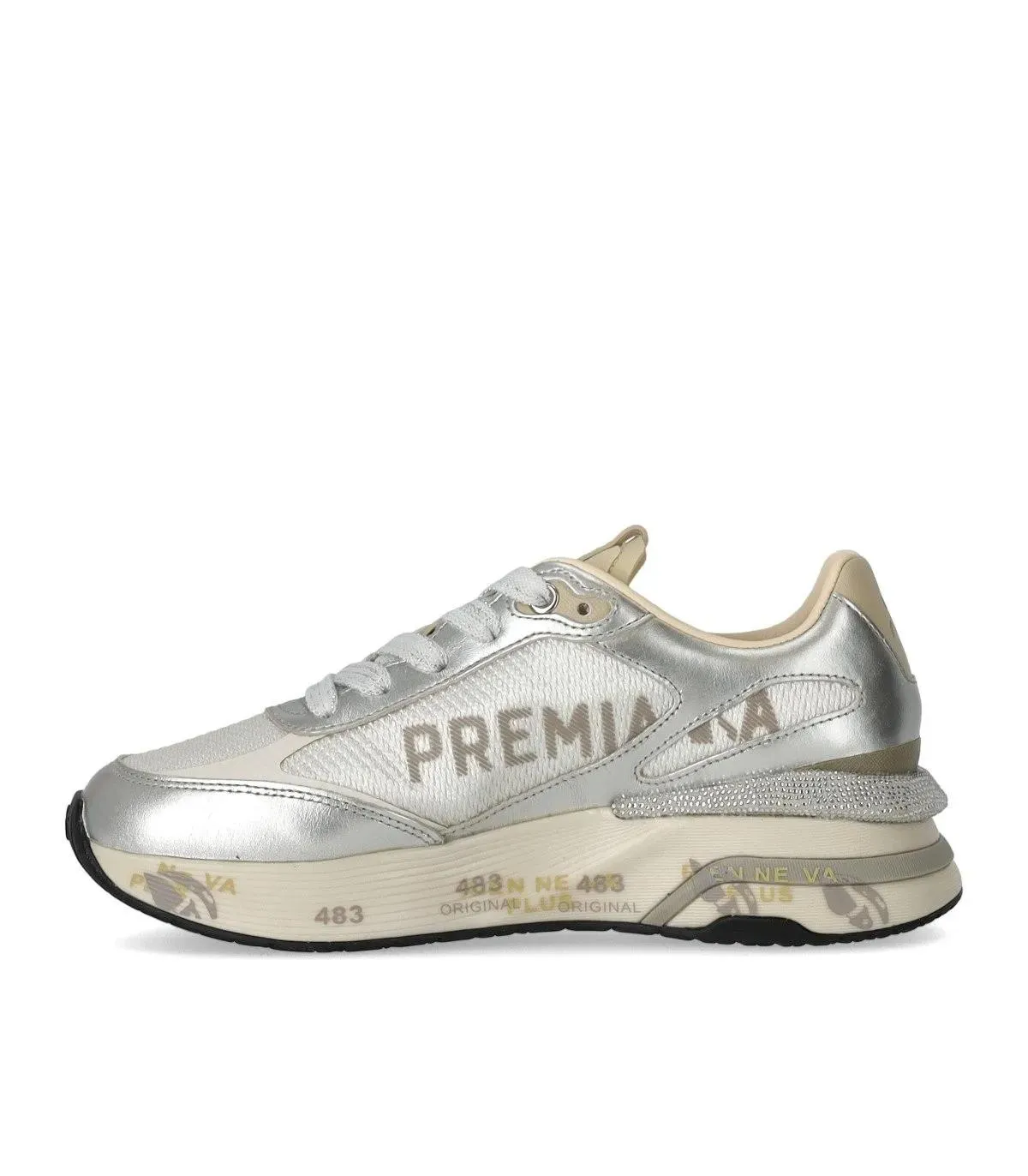   Premiata  PREMIATA MOERUND 6993 SNEAKER silber  Low-Top Sneaker 