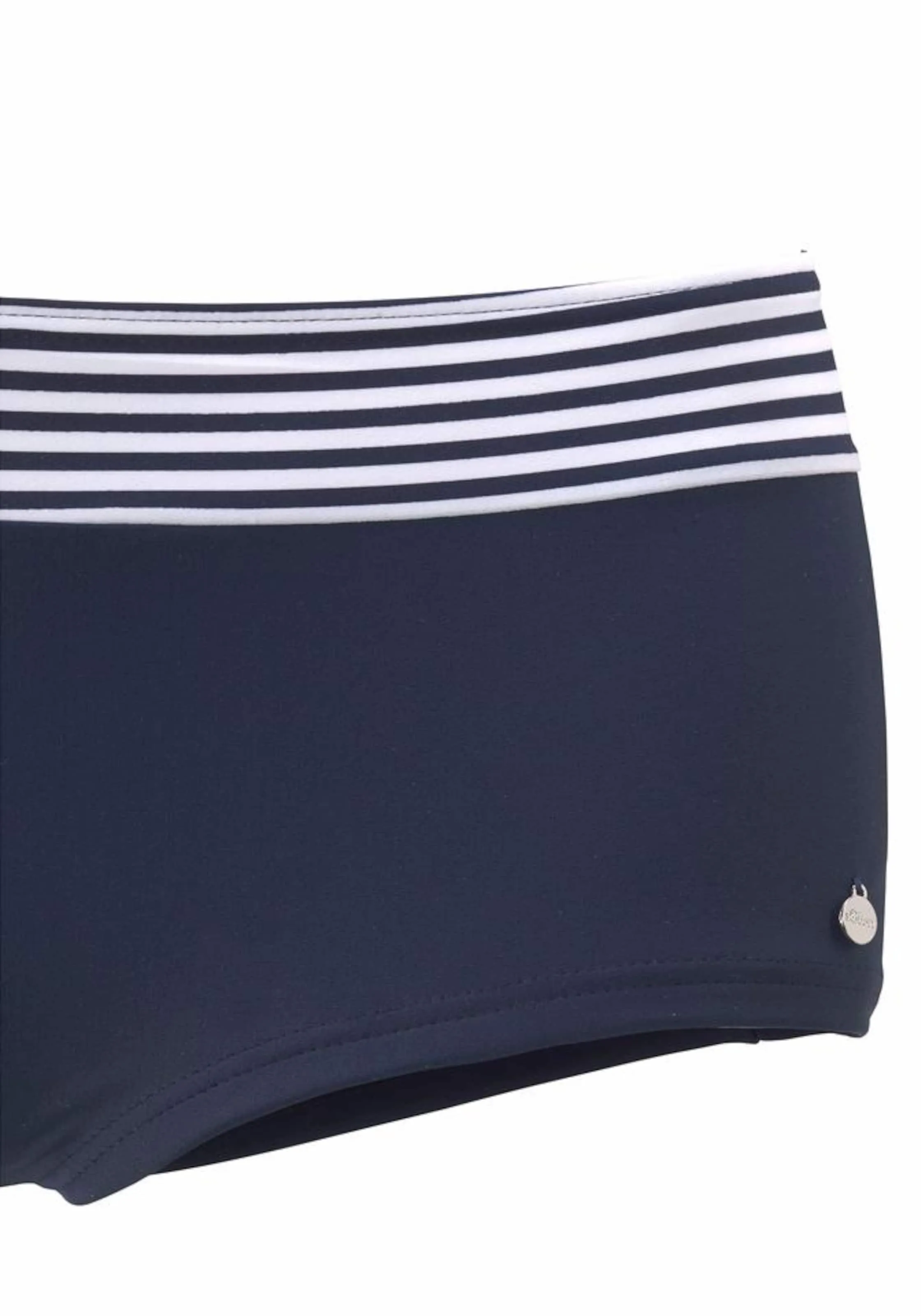 s.Oliver T-Shirt Bikini in Türkis, Dunkelblau