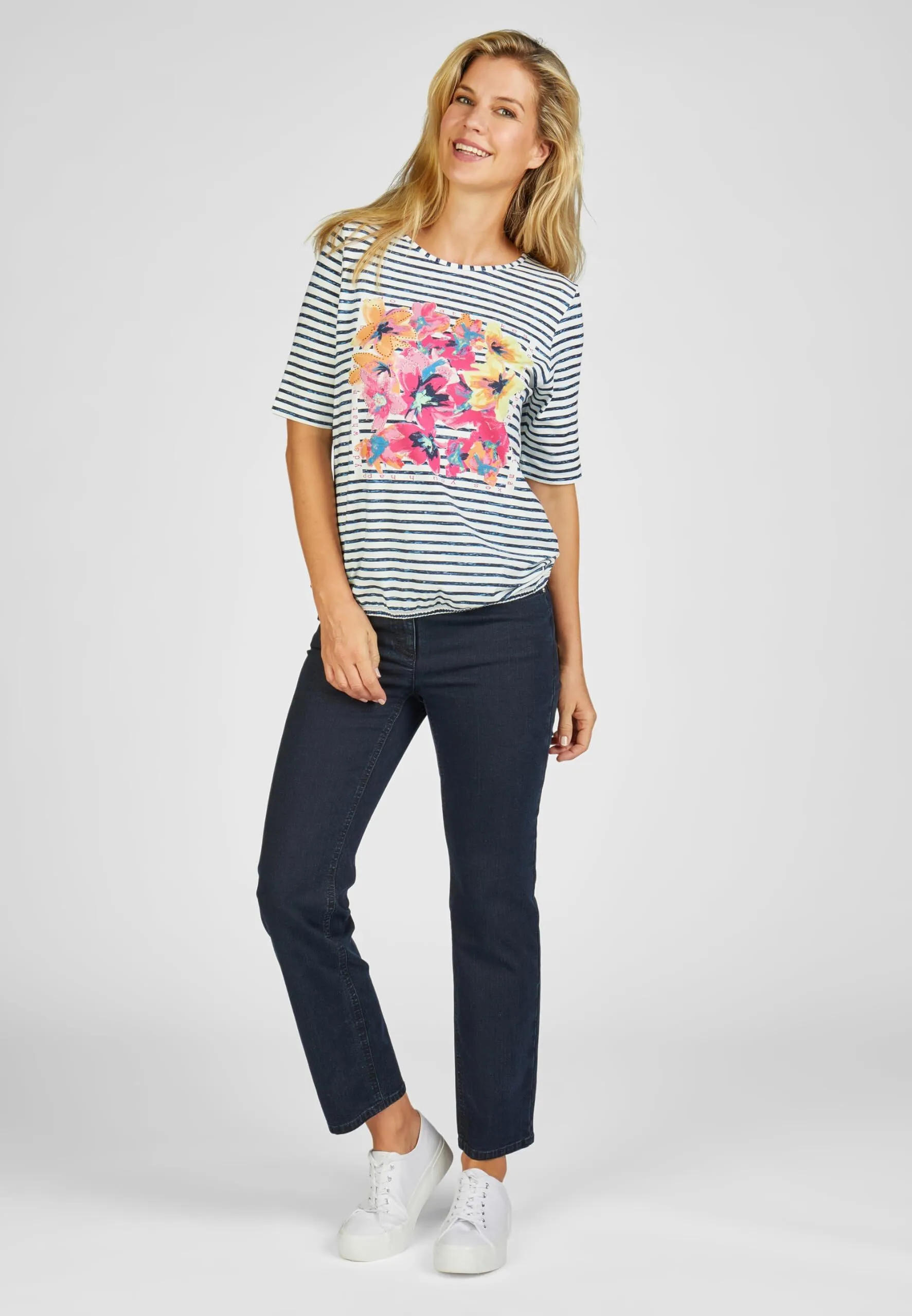 V-Kragen T-Shirt T-SHIRT