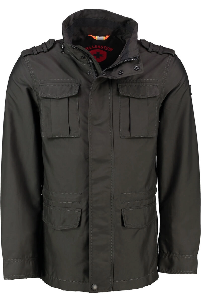 WELLENSTEYN Colonel Jacke schwarz windabweisend, atmungsaktiv